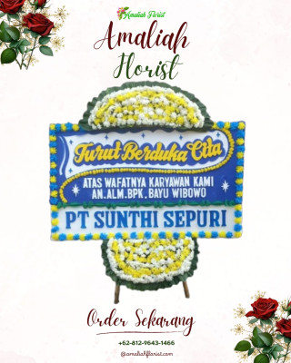 Papan Bunga Duka di Gondangwayang