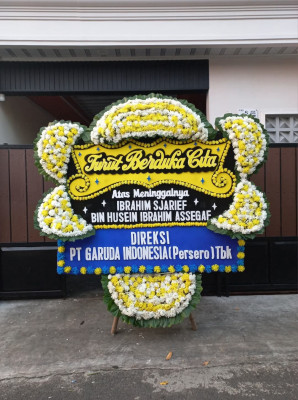 Papan Bunga Duka di Gondangwayang